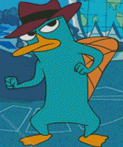 Perry The Platypus Diamond Painting