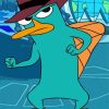 Perry The Platypus Diamond Painting