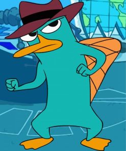 Perry The Platypus Diamond Painting