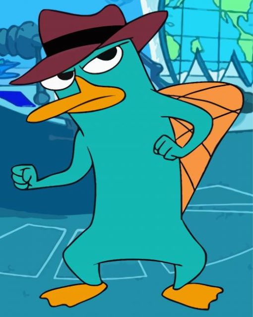 Perry The Platypus Diamond Painting