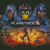 PlanetSide 2 Poster Game Diamond Painting