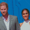 Prince Harry And Meghan Markle Diamond Painting