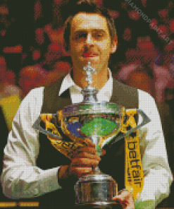 Professional Snooker Player Diamond Painting