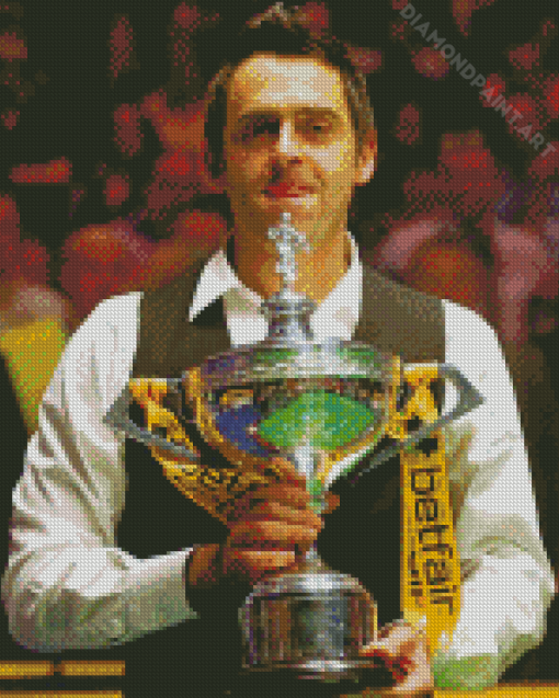 Professional Snooker Player Diamond Painting