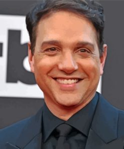 Ralph Macchio Smiling Diamond Painting