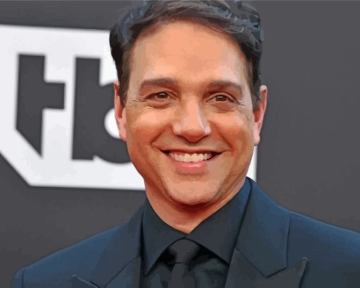 Ralph Macchio Smiling Diamond Painting