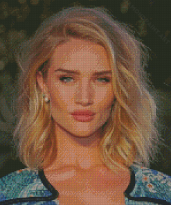 Rosie Huntington Whiteley With Short Hair Diamond Painting