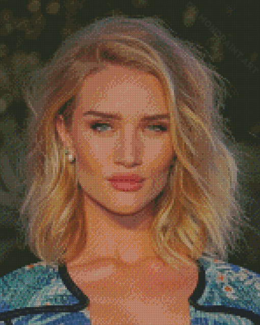 Rosie Huntington Whiteley With Short Hair Diamond Painting