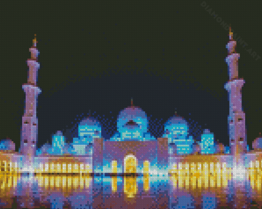 Sheikh Zayed Mosque Diamond Painting