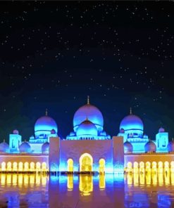 Sheikh Zayed Mosque Diamond Painting