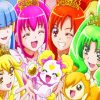 Smile Precure Characters Diamond Painting