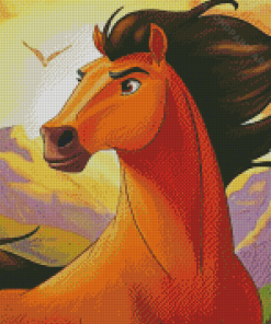 Stallion Spirit Of The Cimarron Diamond Painting