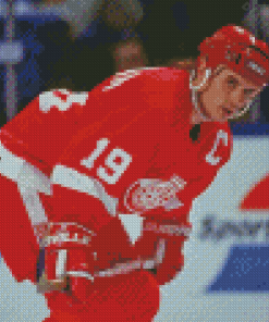 Steve Yzerman Diamond Painting