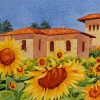 Sunflowers Tuscany Diamond Painting