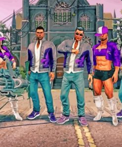 Game Saints Row Diamond Painting