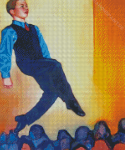 Irish Dancer Boy Diamond Painting