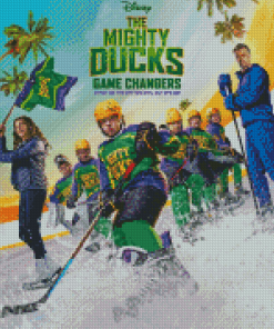 The Mighty Ducks Poster Diamond Painting