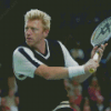 The Player Boris Becker Diamond Painting