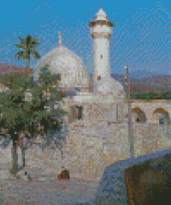 Mosque In Jenin Polenov Diamond Painting