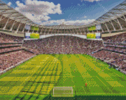 Tottenham Hotspur Stadium Diamond Painting