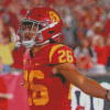 USC Trojans Footballer Diamond Painting