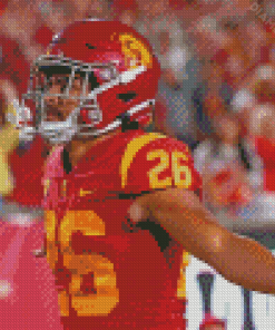 USC Trojans Footballer Diamond Painting