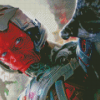 Ultron Face Diamond Painting