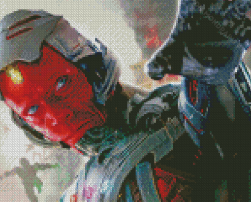 Ultron Face Diamond Painting