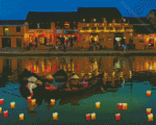 Vietnam Hoi An City Diamond Painting