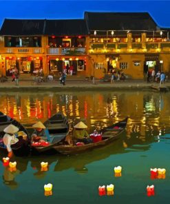 Vietnam Hoi An City Diamond Painting