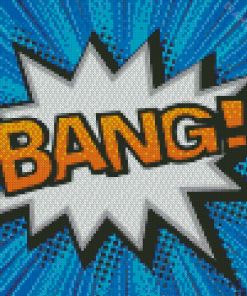 Vintage Bang Pop Art Diamond Painting