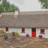 Vintage Irish Cottage Diamond Painting