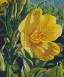 Yellow Primrose Art Diamond Painting