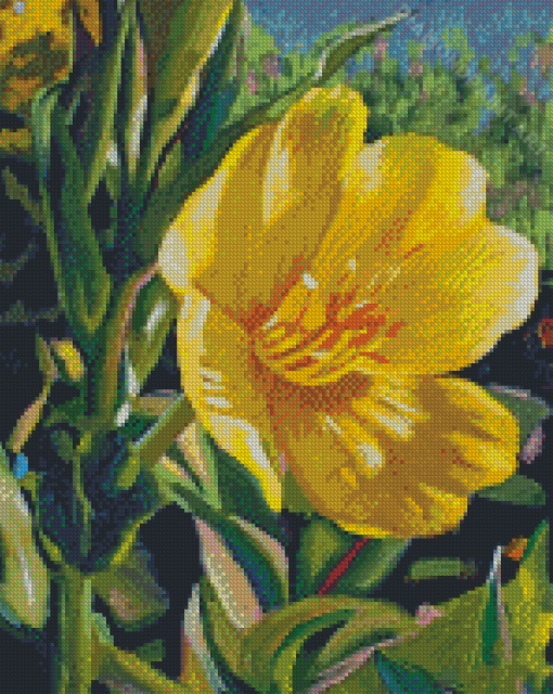 Yellow Primrose Art Diamond Painting