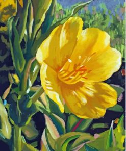 Yellow Primrose Art Diamond Painting