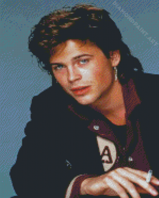 Actor Rob Lowe Diamond Painting