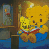 Aesthetic Bamse Diamond Painting