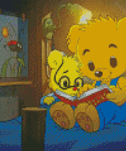 Aesthetic Bamse Diamond Painting