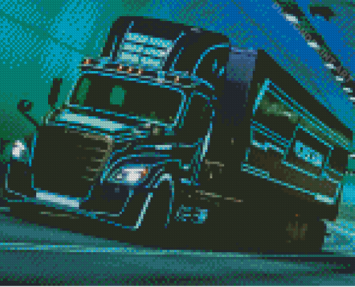 Aesthetic Freightliner Diamond Painting