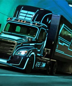 Aesthetic Freightliner Diamond Painting