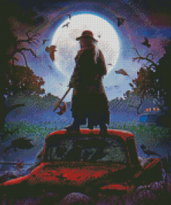 Aesthetic Jeepers Creepers Diamond Painting