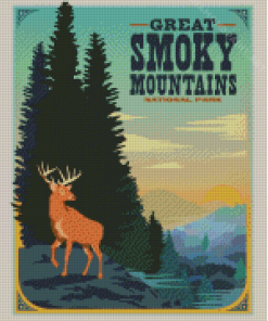 Great Smoky Mountains Diamond Painting