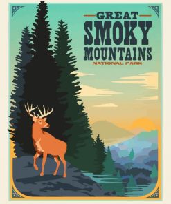 Great Smoky Mountains Diamond Painting