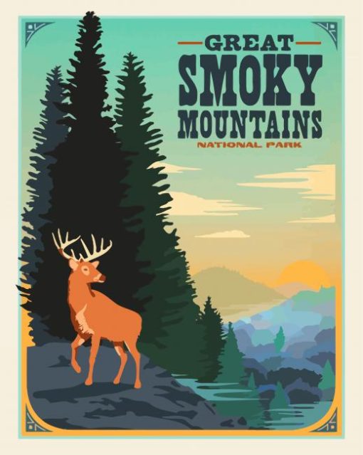 Great Smoky Mountains Diamond Painting