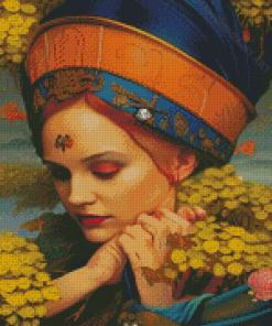 Aesthetic Woman Diamond Painting