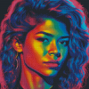 Aesthetic Zendaya Diamond Painting