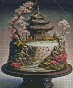 Asian Cake Diamond Painting