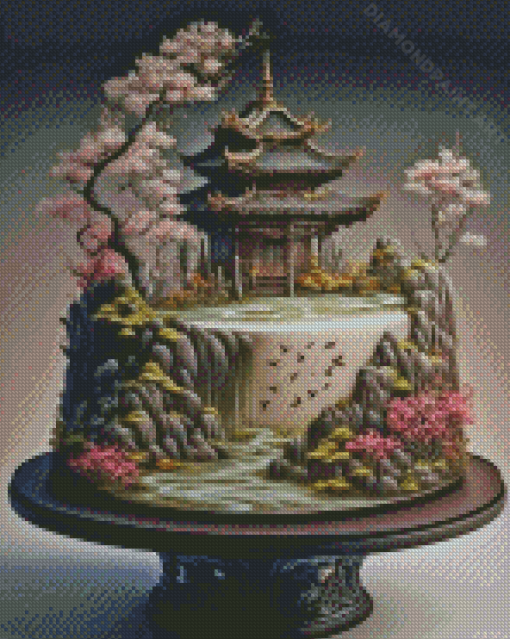 Asian Cake Diamond Painting