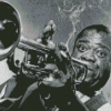 Louis Armstrong Diamond Painting