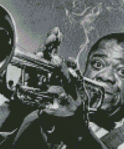 Louis Armstrong Diamond Painting